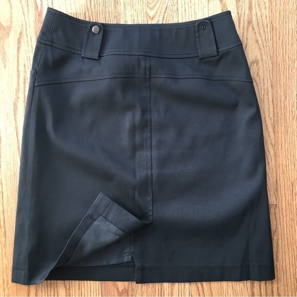 Vintage 90's Ca Agroup Black A-Line Skirt - Picture 4 of 10